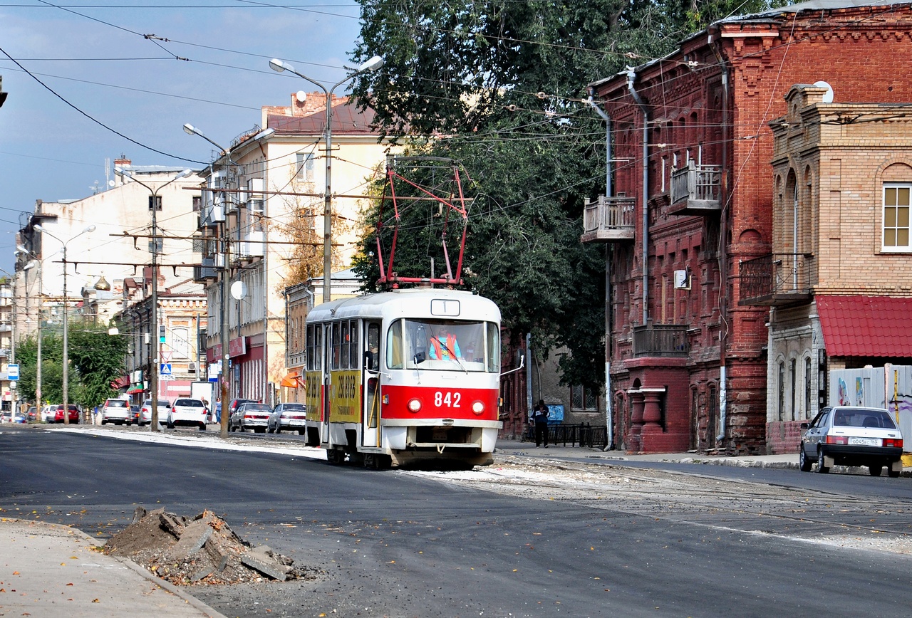 Самара, Tatra T3SU № 842