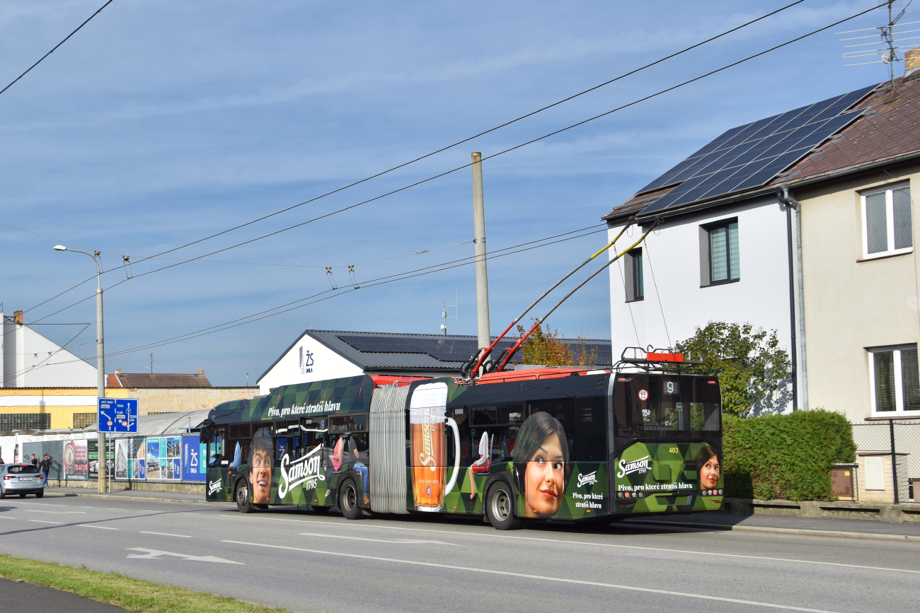 Ческе-Будеёвице, Škoda 27Tr Solaris IV № 403