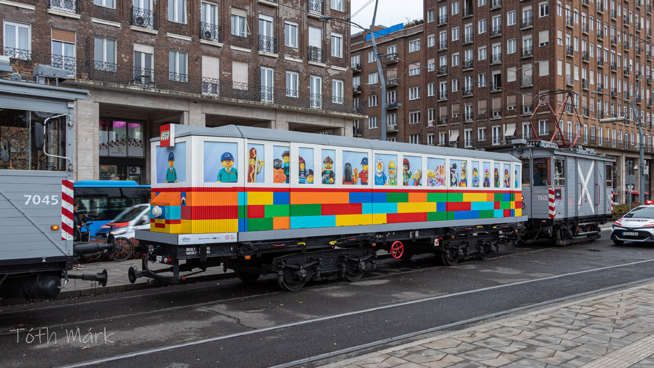 Будапеща, Четырёхосный прицепной вагон № 8330