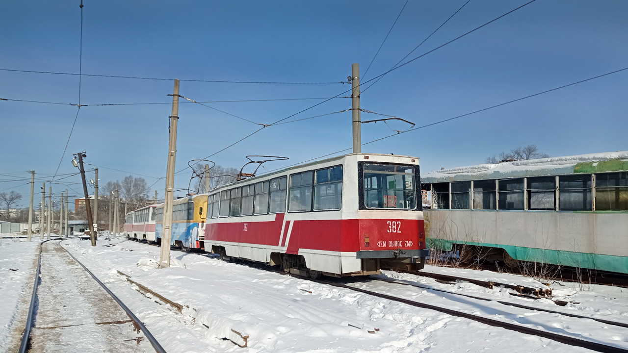 Хабаровск, 71-605 (КТМ-5М3) № 382