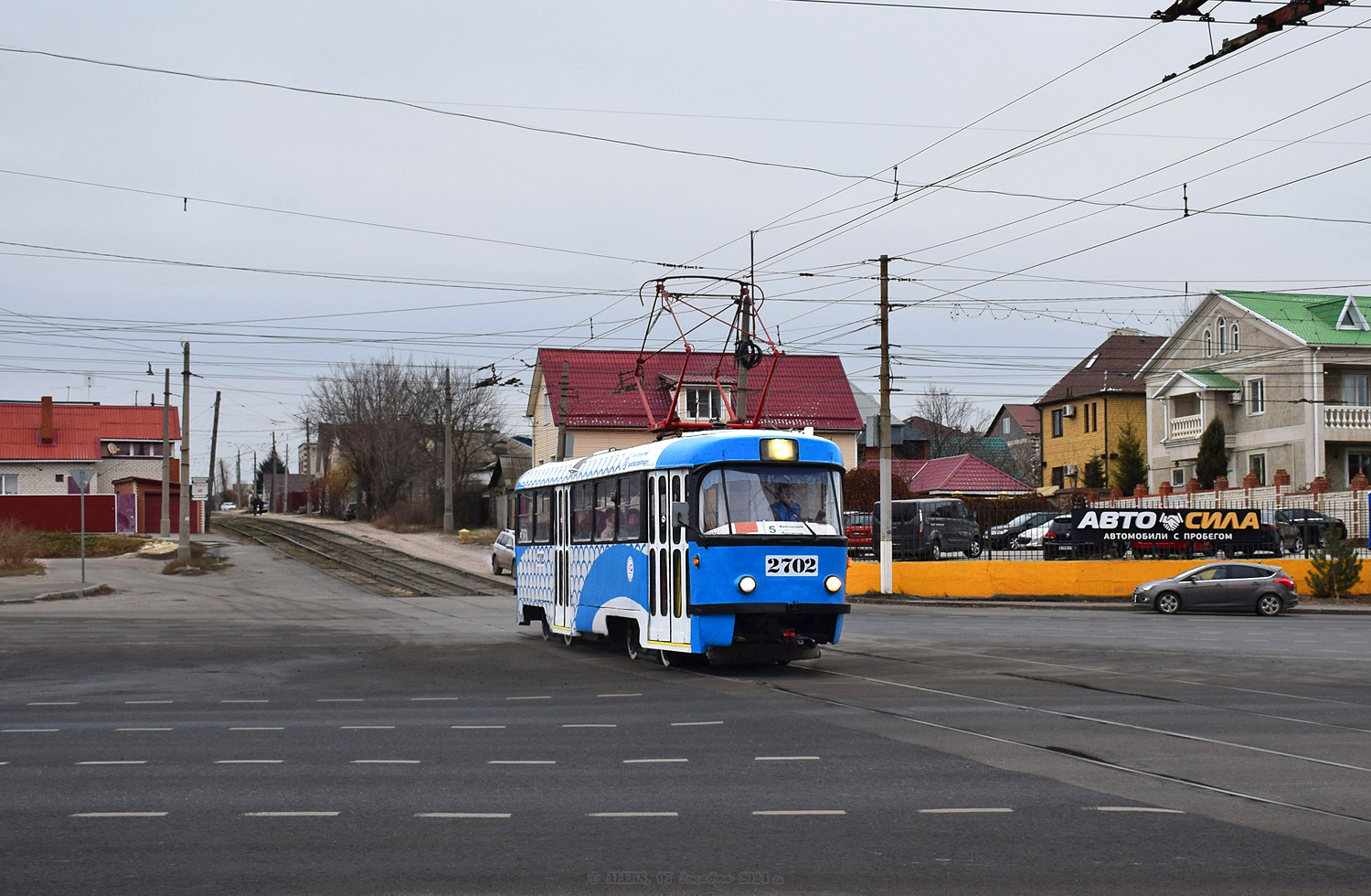 Volgograd, Tatra T3SU № 2702