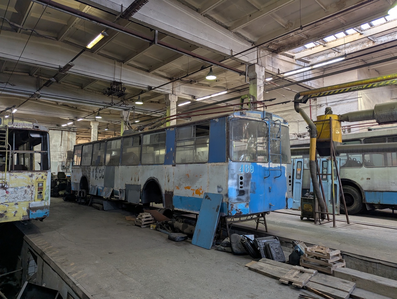 Екатеринбург, ЗиУ-682В-012 [В0А] № 489; Екатеринбург — Орджоникидзевское троллейбусное депо