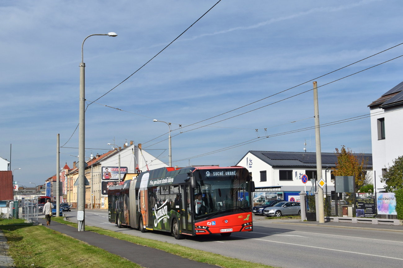 Ческе-Будеёвице, Škoda 27Tr Solaris IV № 403