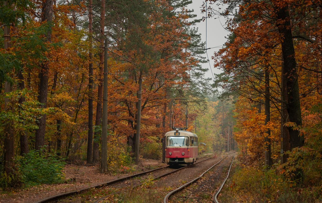 Киев, Tatra T3SU № 5945