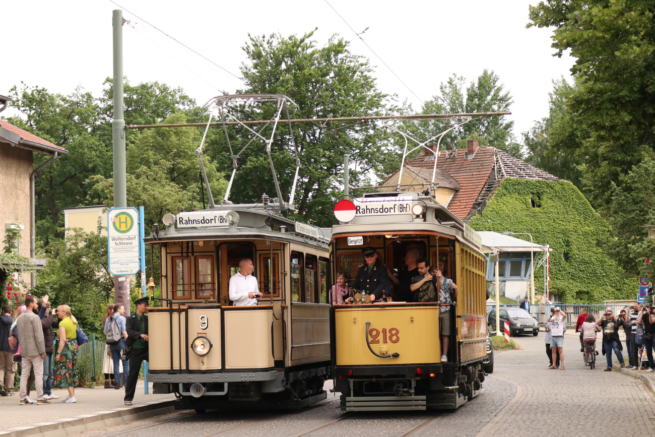 Вольтерсдорф, Falkenried TDS 08/24 № 218; Вольтерсдорф — Юбилей: 111 лет Вольтерсдорфскому трамваю (19./20.05.2024)