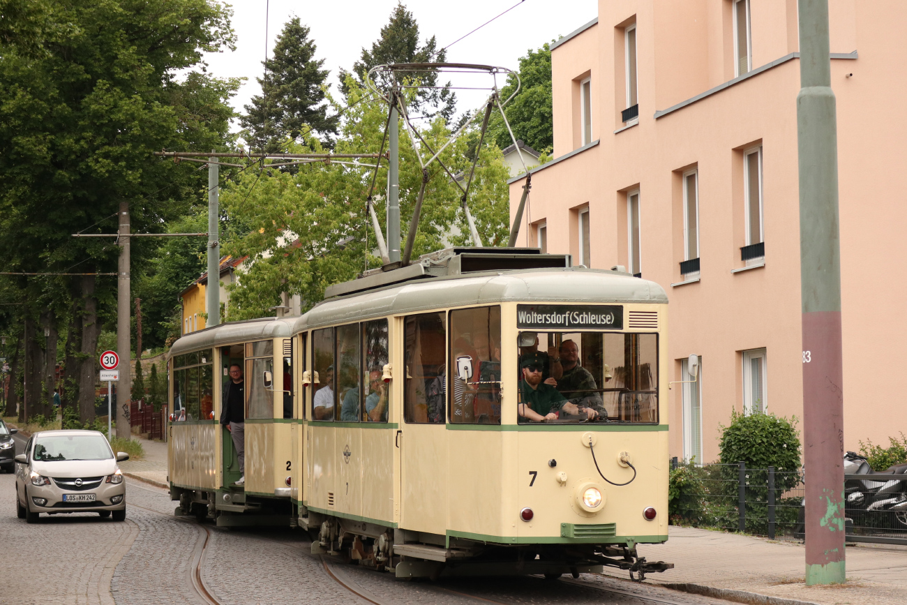 Woltersdorf, Uerdingen KSW motor car # 7; Woltersdorf — Anniversary: 111 years of Woltersdorf tramway (19./20.05.2024)