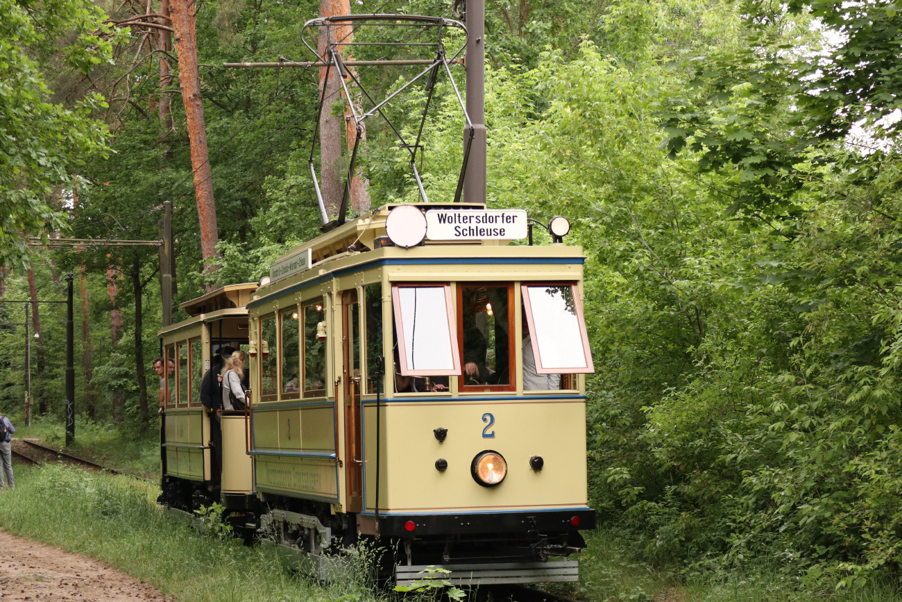 Вольтерсдорф, Двухосный моторный вагон O&K № 2; Вольтерсдорф — Юбилей: 111 лет Вольтерсдорфскому трамваю (19./20.05.2024) Вольтерсдорф, Двухосный моторный вагон O&K № 2; Вольтерсдорф — Юбилей: 111 лет Вольтерсдорфскому трамваю (19./20.05.2024)