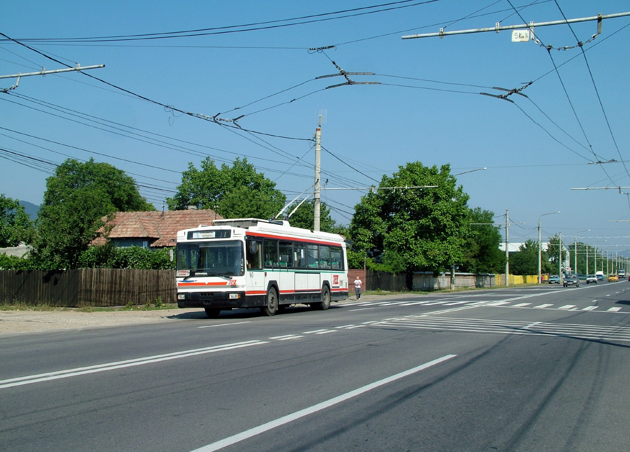 Пьятра-Нямц, Berliet ER100 № 140; Пьятра-Нямц — Троллейбусные линии и инфраструктура