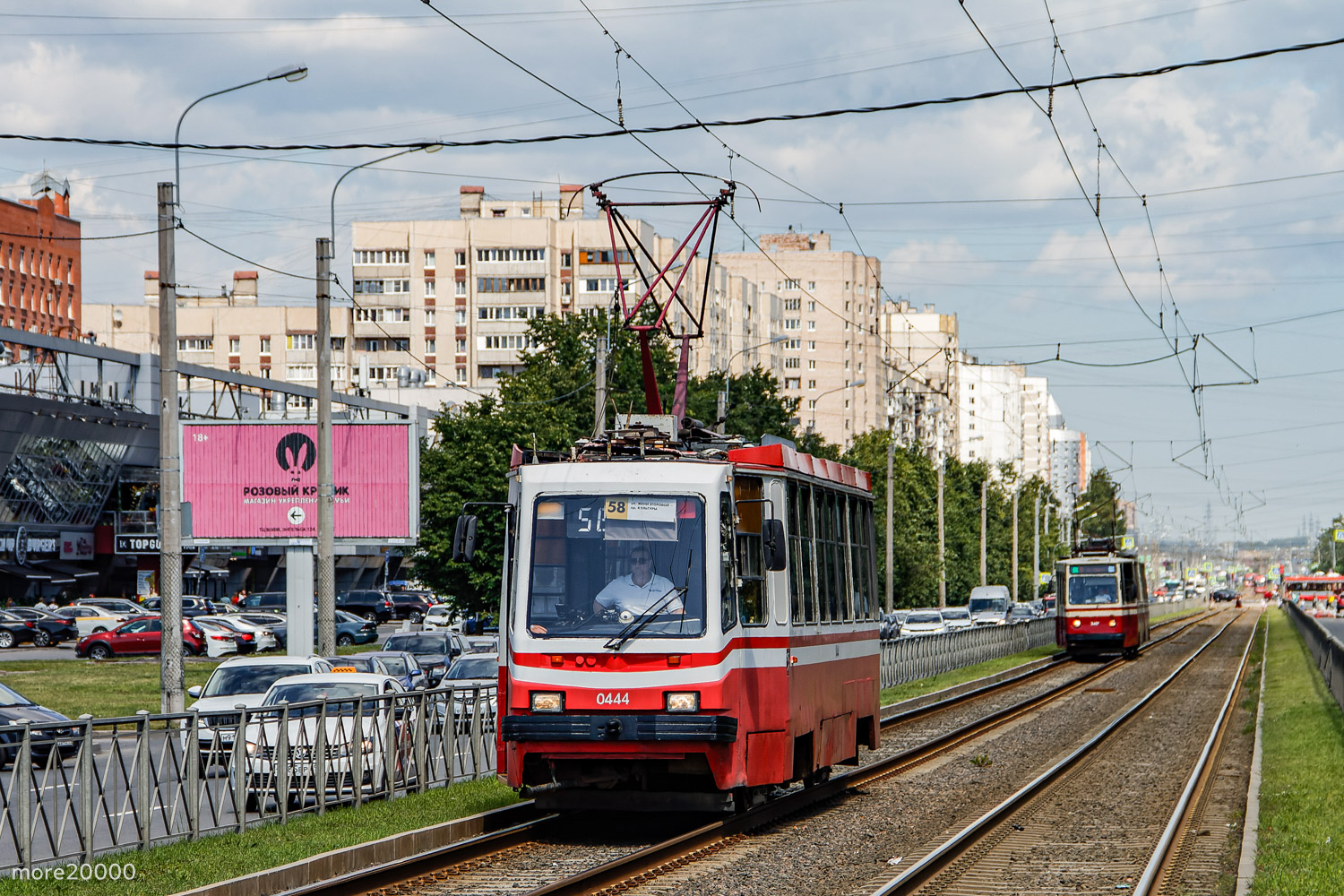 Санкт-Петербург, 71-134К (ЛМ-99К) № 0444 Санкт-Петербург, 71-134К (ЛМ-99К) № 0444