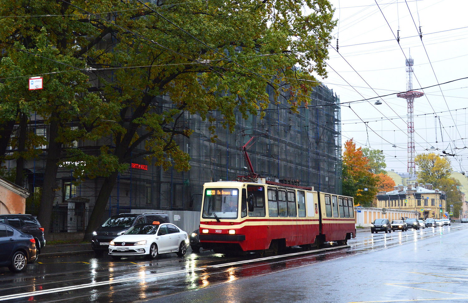 Санкт-Петербург, ЛВС-86К № 3022