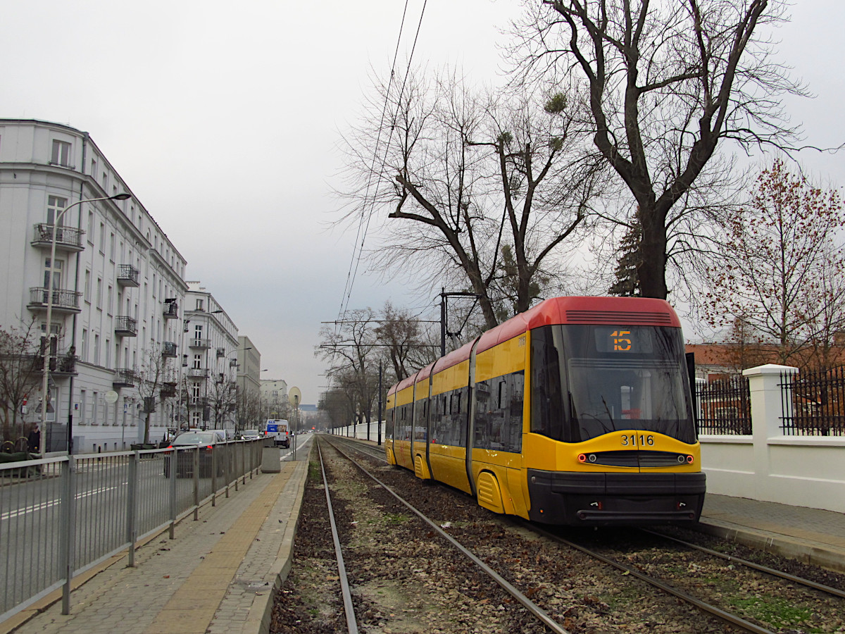 Варшава, PESA Swing 120Na № 3116