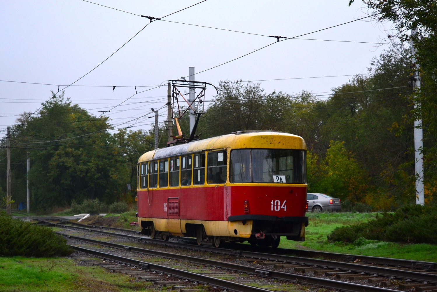 Волжский, Tatra T3SU № 104