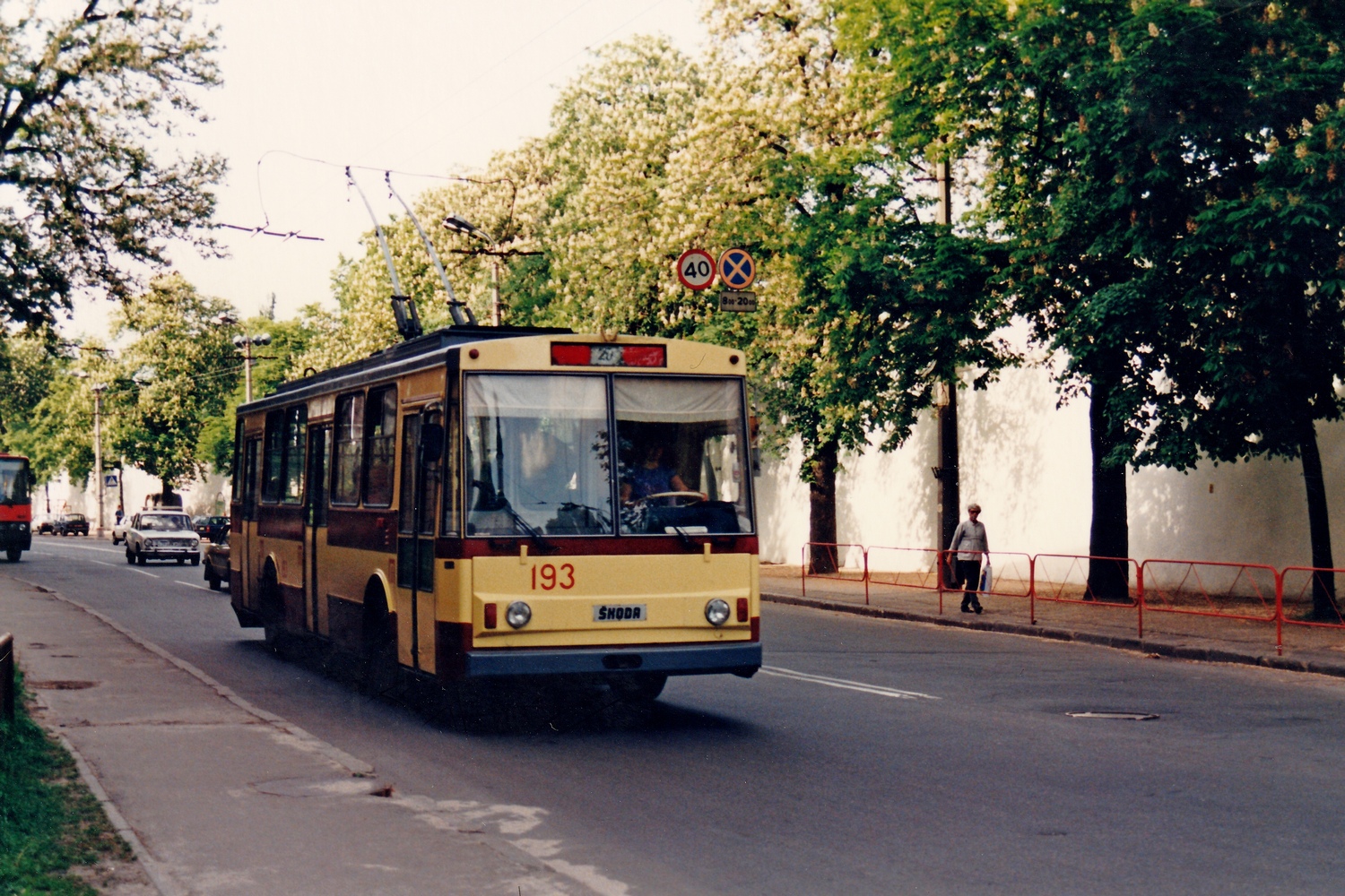Киев, Škoda 14Tr02/6 № 193; Киев — Исторические фотографии
