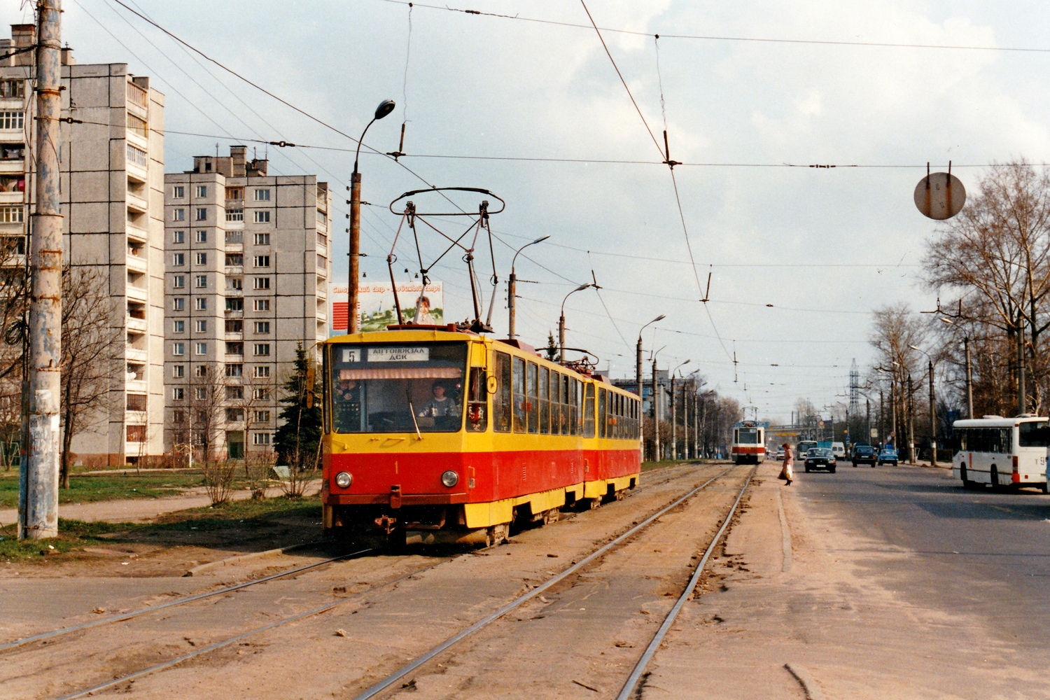 Tver, Tatra T6B5SU — 1; Tver — Tver Tramway at the Turn of the XX and XXI Centuries (2000-2001)