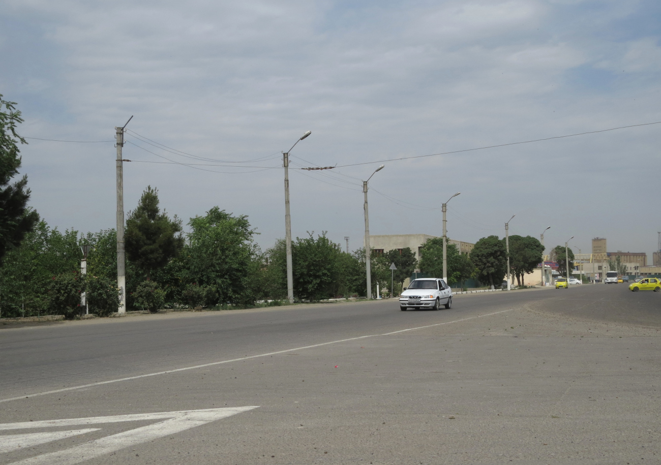 Bukhara — Trolleybus Lines and Infrastructure