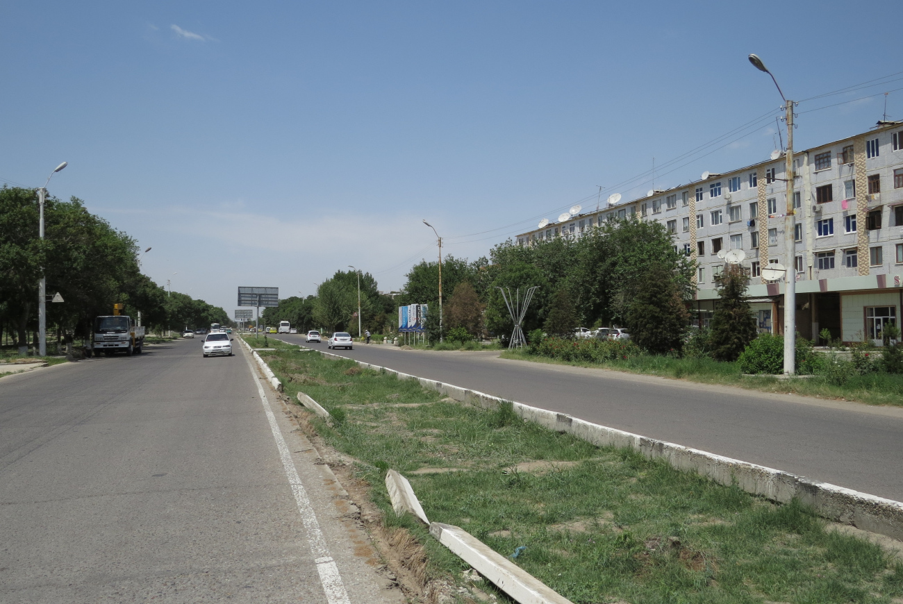 Бухара — Троллейбусные линии и инфраструктура