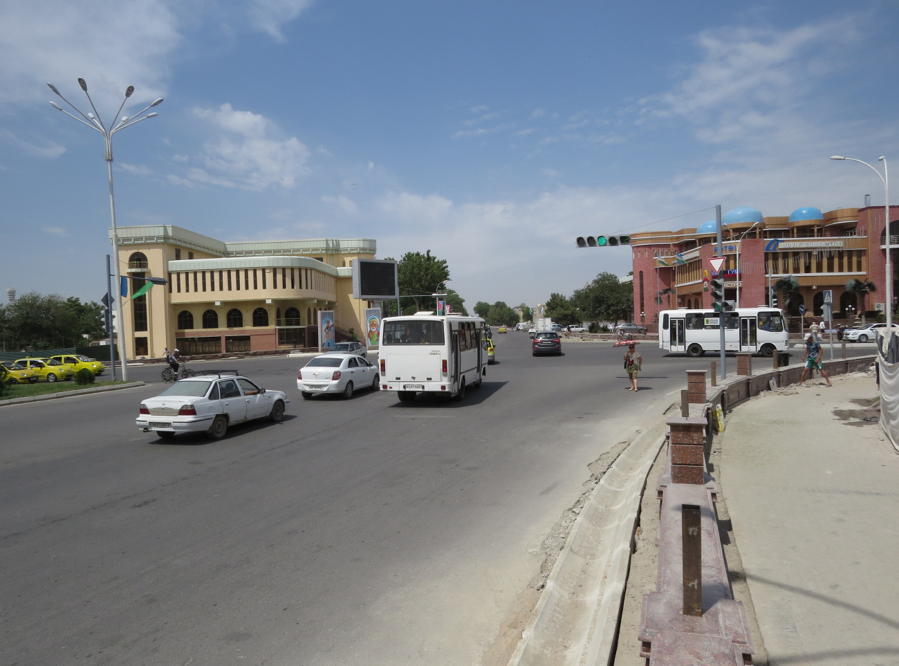 Бухара — Троллейбусные линии и инфраструктура