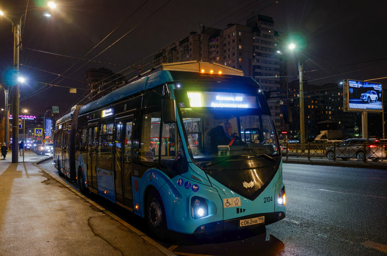 Sankt-Peterburg, BKM E433 Vitovt Max Electro № 2104