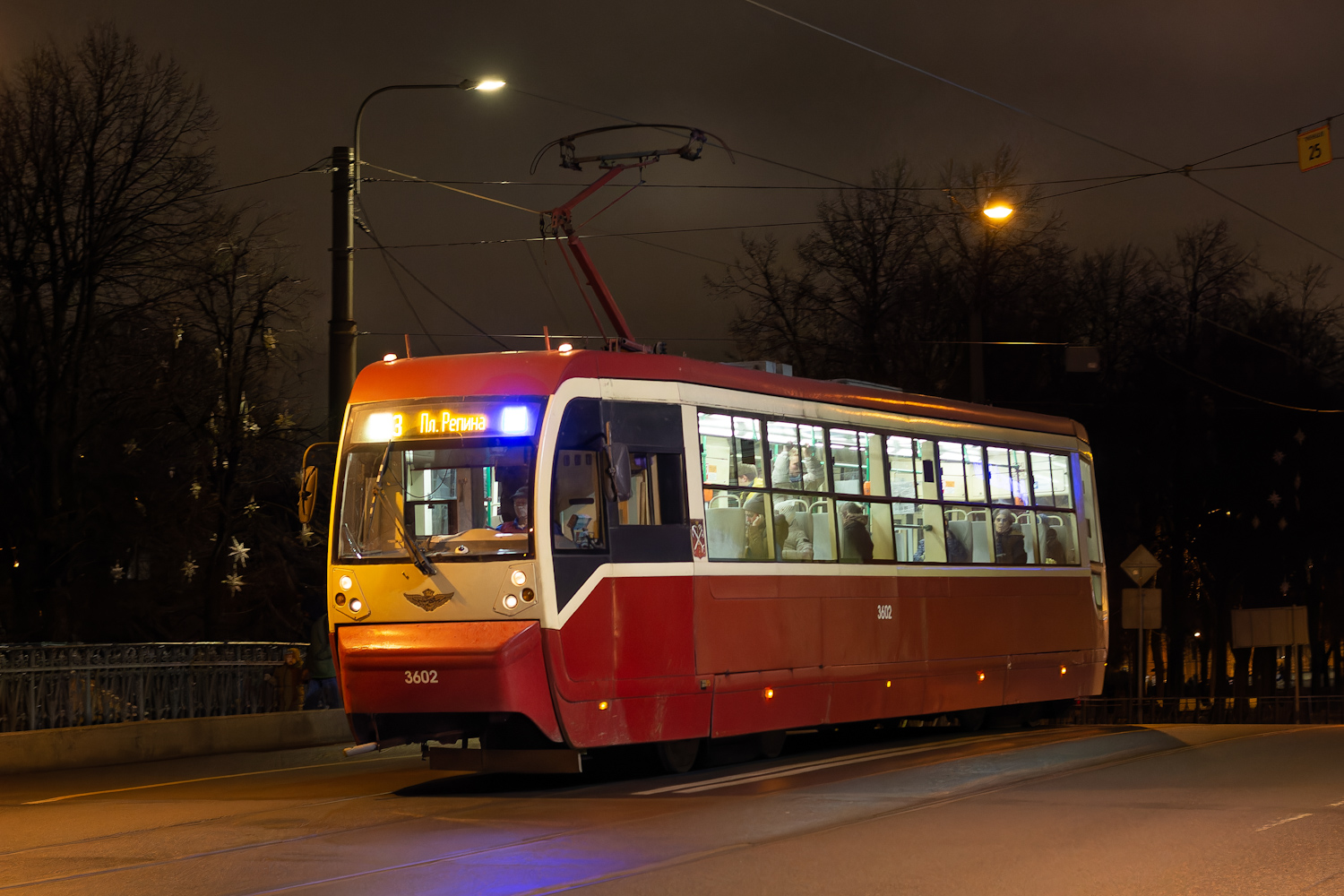 Санкт-Петербург, ЛМ-68М2 (мод. СПб ГЭТ) № 3602