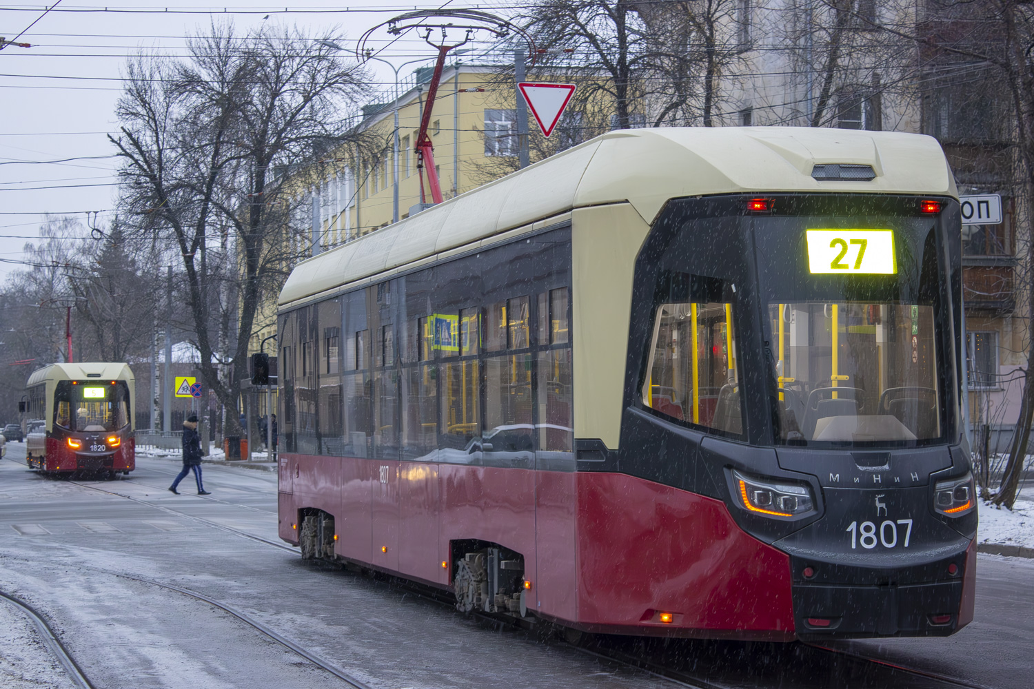 Нижний Новгород, БКМ Т811 «МиНиН» № 1807