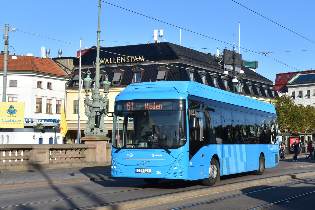 Gothenburg, Volvo 7900E № 355
