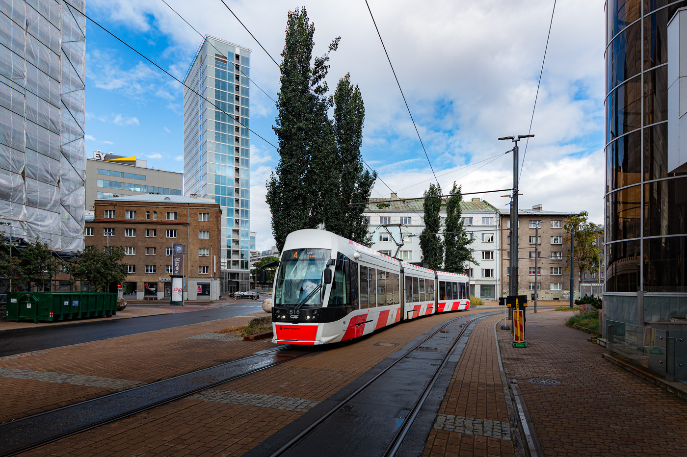 Таллин, CAF Urbos AXL № 516