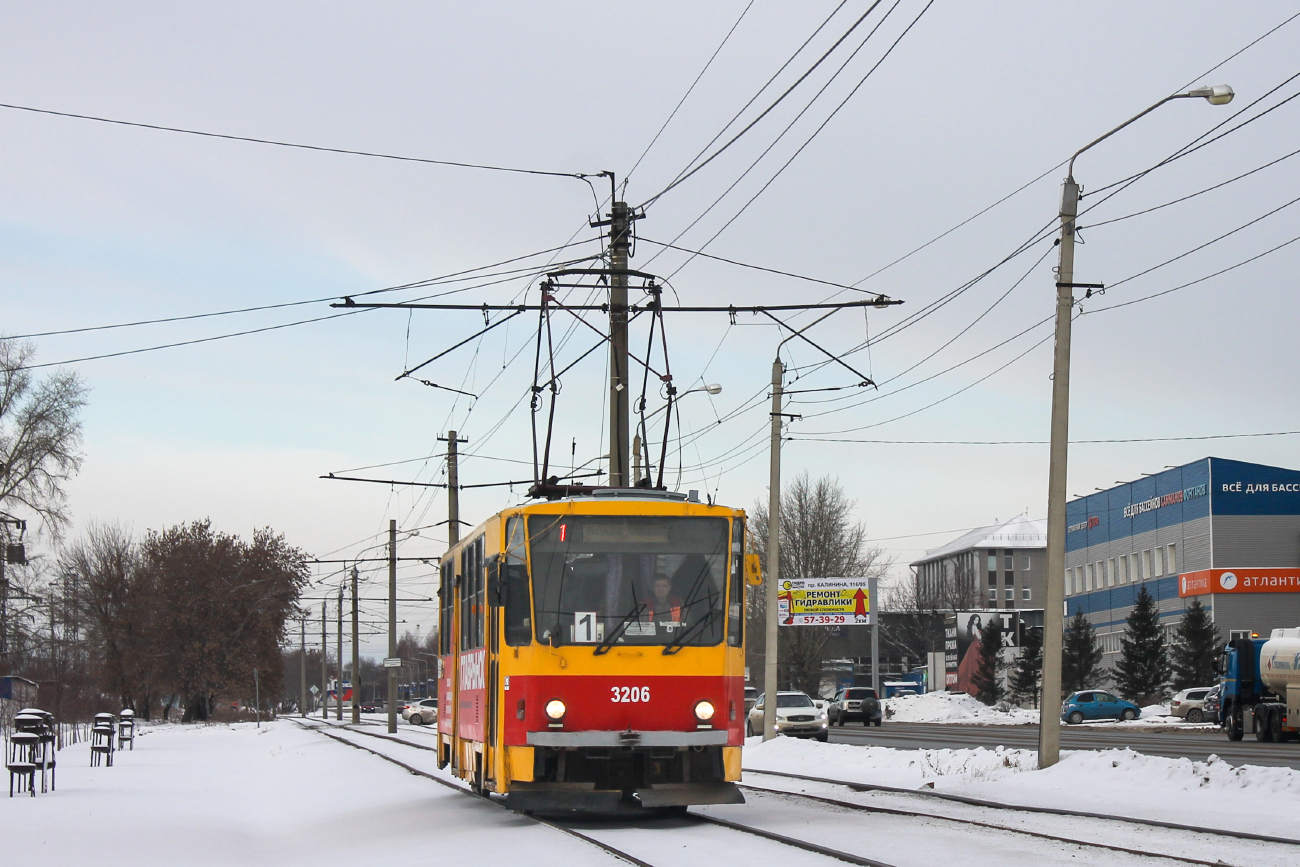 Barnaul, Tatra T6B5SU Nr 3206