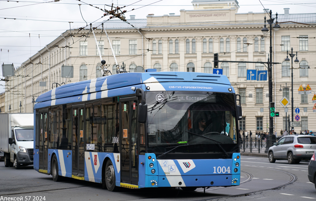 Санкт-Петербург, Тролза-5265.08 «Мегаполис» № 1004