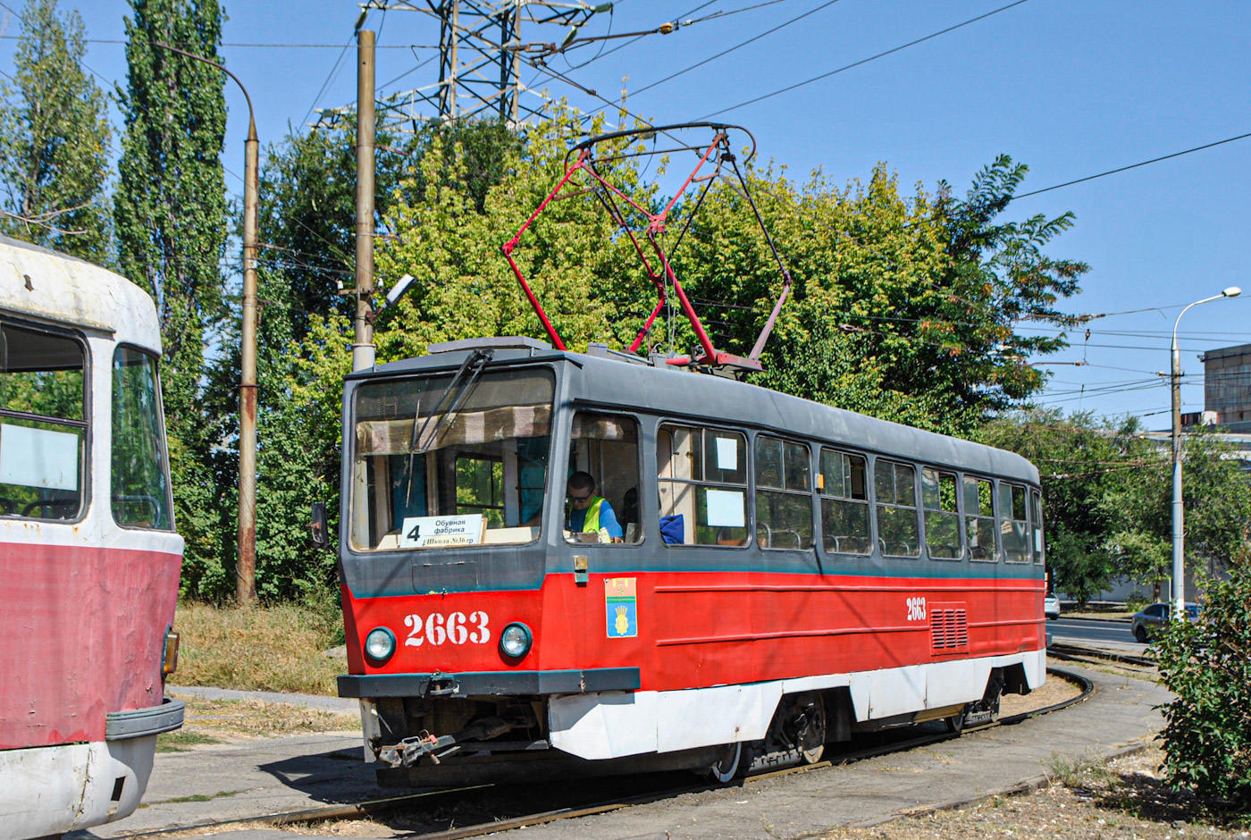 Volgograd, Tatra T3SU mod. VZSM № 2663