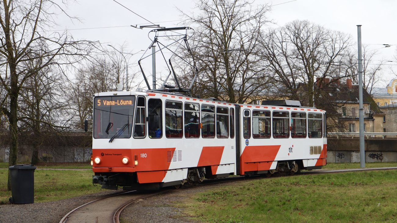 Таллин, Tatra KT4D № 180