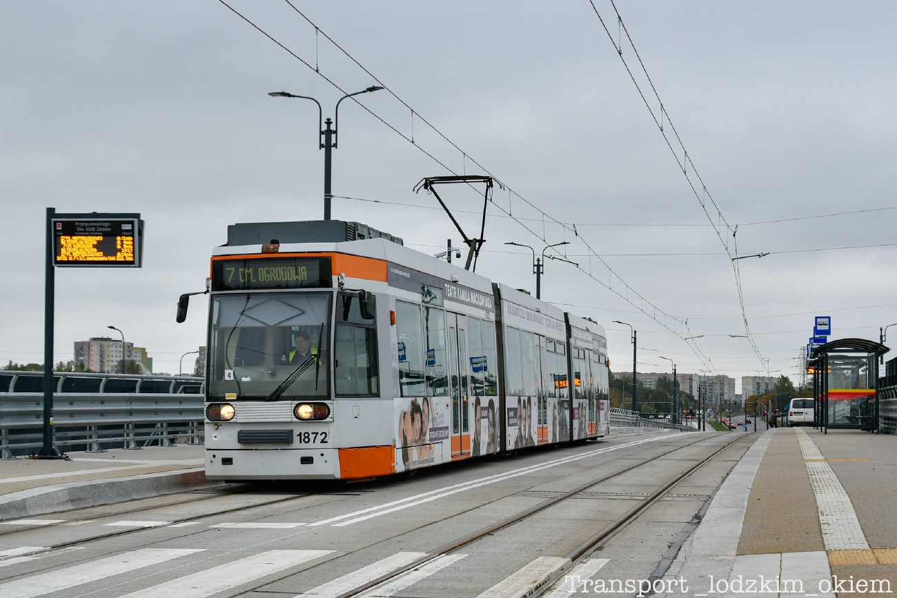 Лодзь, Duewag MGT6D № 1872