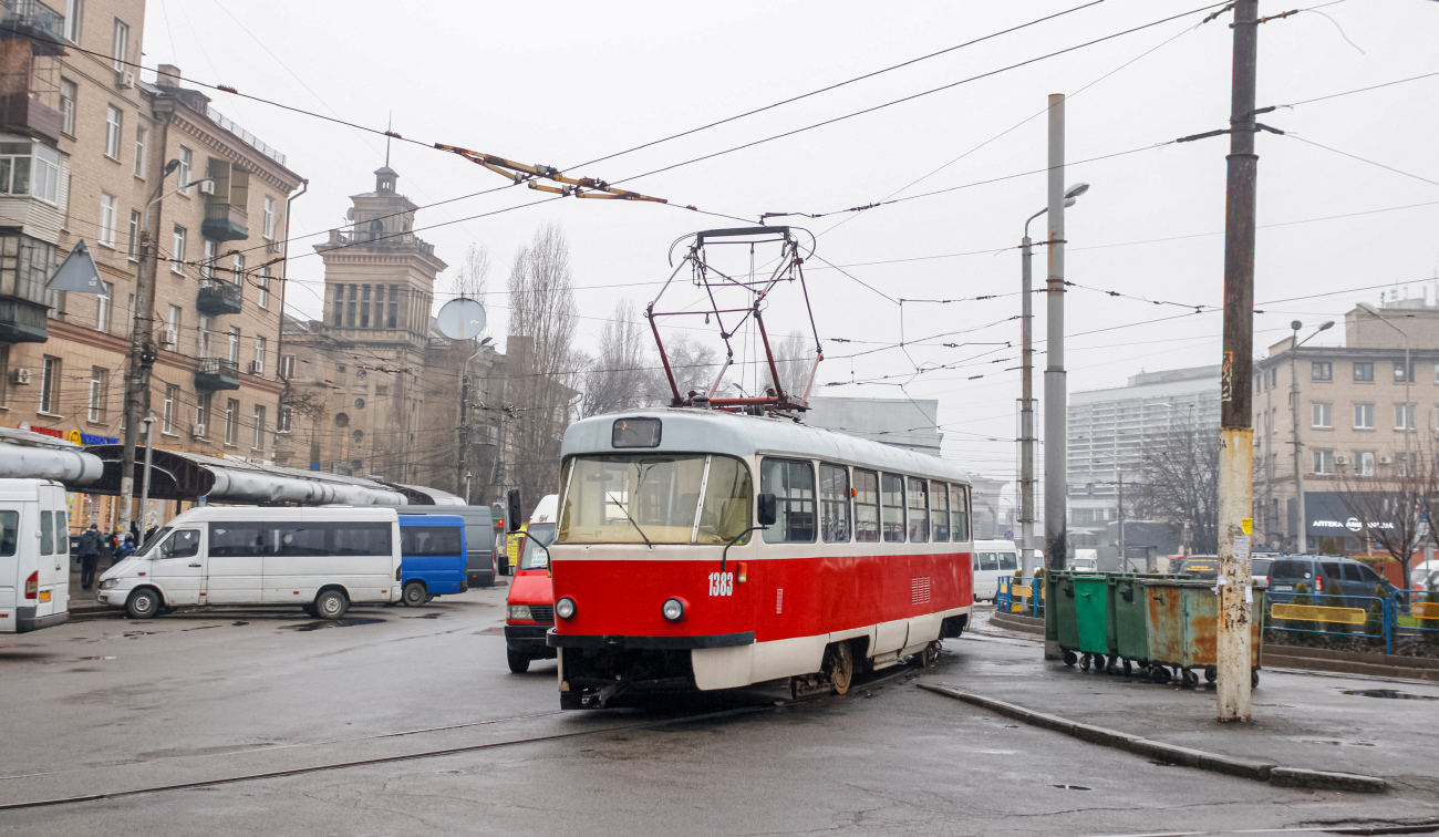 Днепр, Tatra T3R.P № 1383