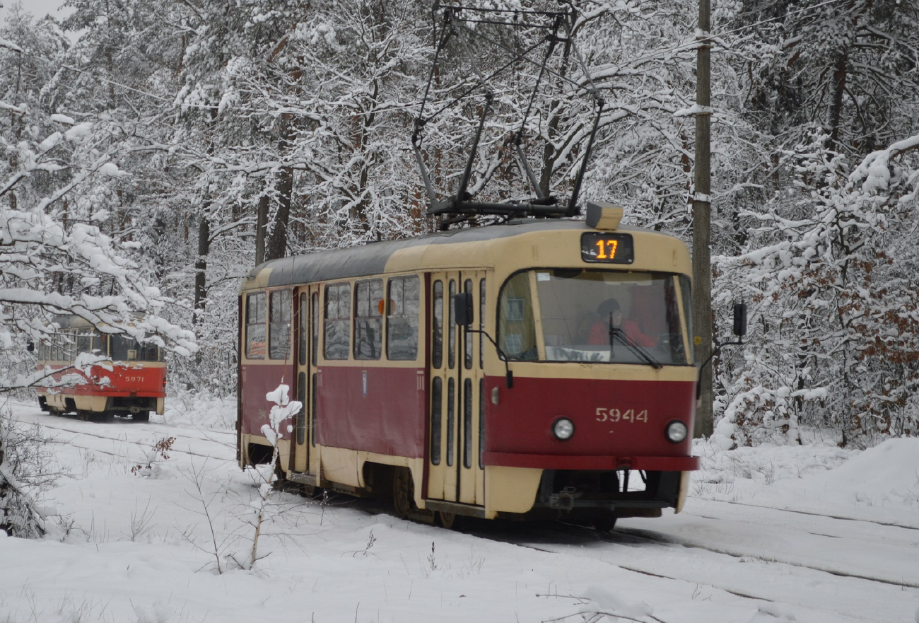 Киев, Tatra T3SU № 5944