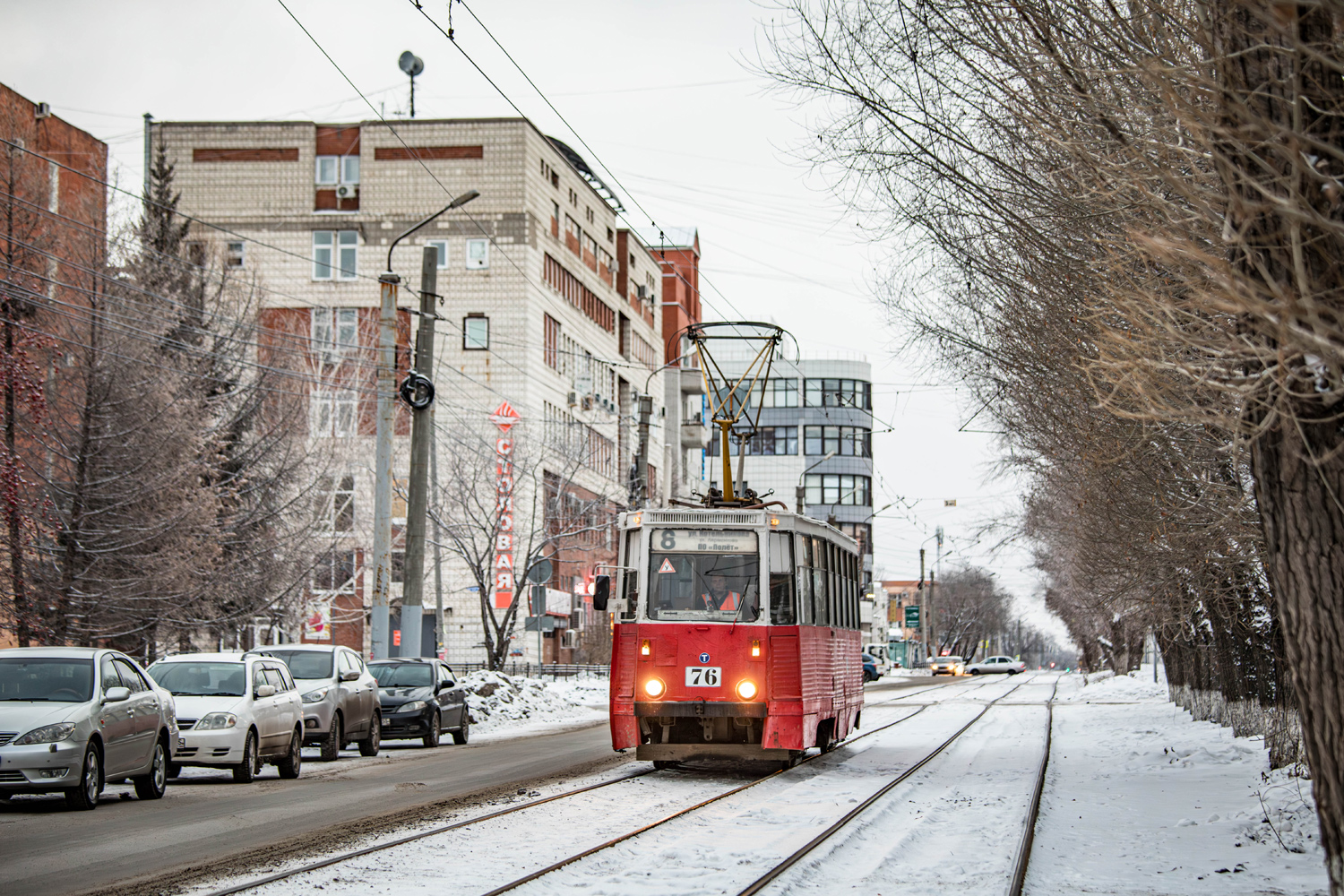 Омск, 71-605 (КТМ-5М3) № 76