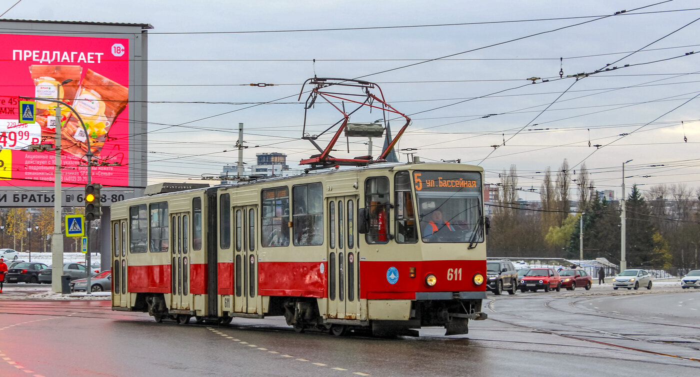 Калининград, Tatra KT4D № 611
