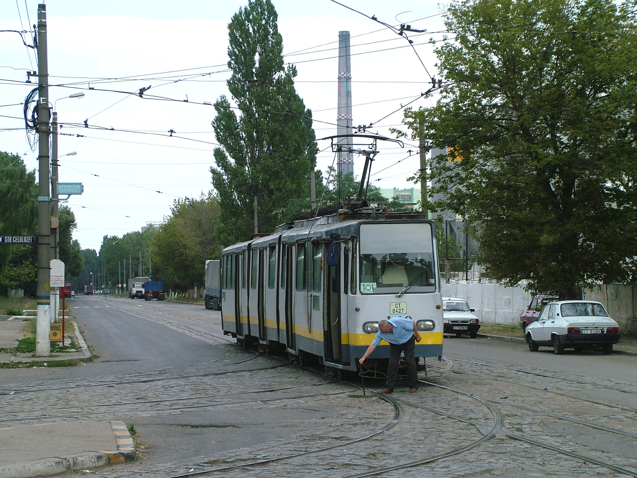 Констанца & береговая линия, ITB V3A № 159; Констанца & береговая линия — Трамвайные линии и инфраструктура