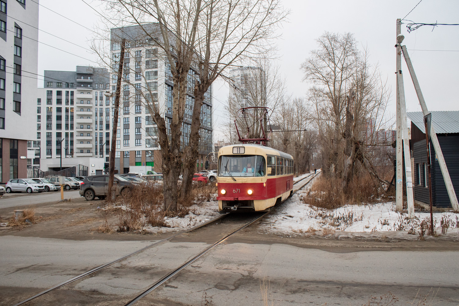 Екатеринбург, Tatra T3SU № 671 Екатеринбург, Tatra T3SU № 671