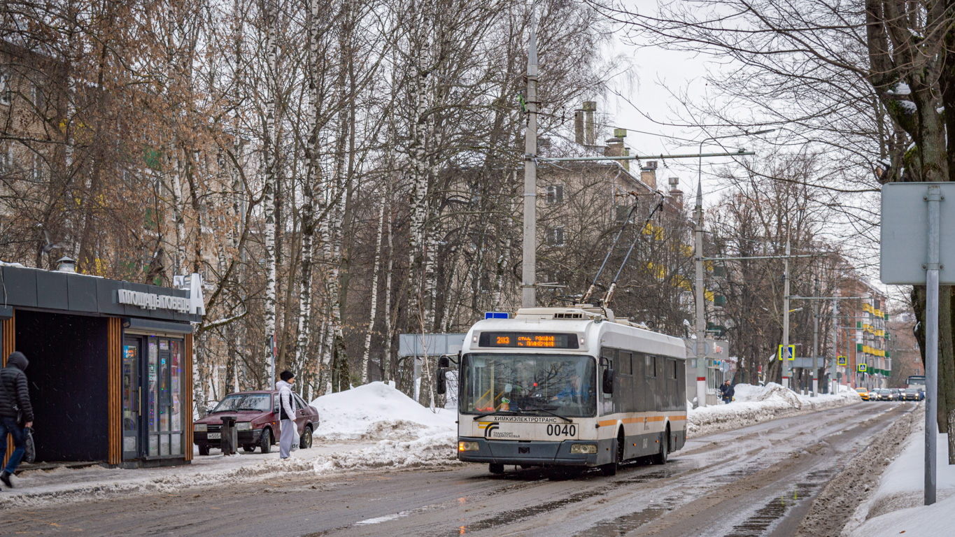 Химки, БКМ 321 № 0040