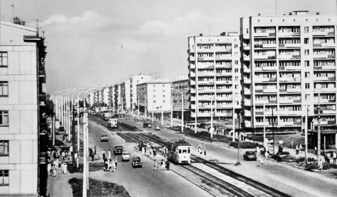 Самара — Исторические фотографии — Трамвай и Троллейбус (1942-1991); Самара — Трамвайные линии Самара — Исторические фотографии — Трамвай и Троллейбус (1942-1991); Самара — Трамвайные линии