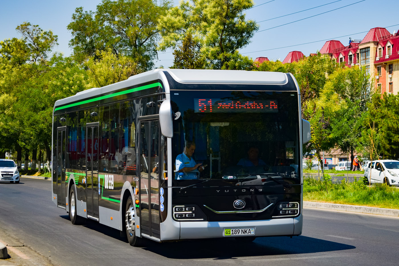 Ташкент, Yutong ZK6126BEVG № 08559