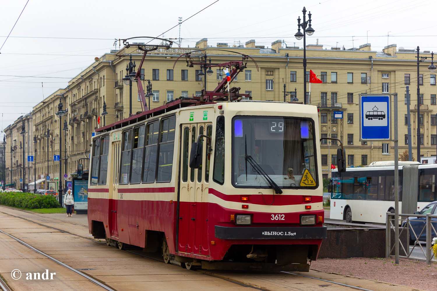 Санкт-Петербург, ТС-77 № 3612