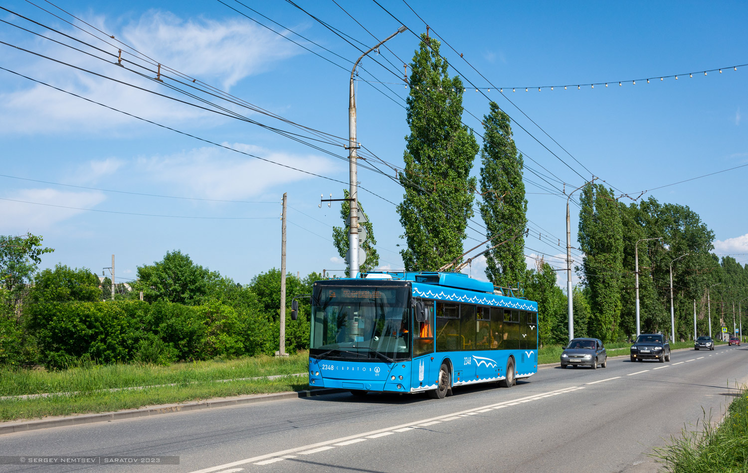 Саратов, СВАРЗ-МАЗ-6275 № 2348