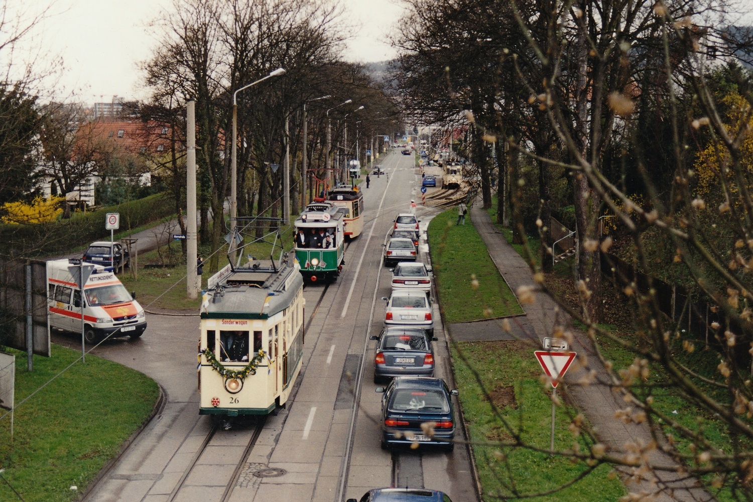 Йена, Двухосный моторный Gotha № 26; Йена — Tramparade 07/04/2001