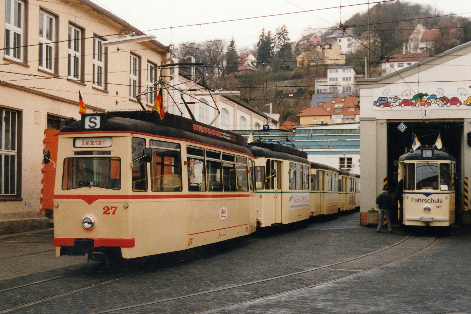 Йена, LOWA ET50 № 27; Йена — Tramparade 07/04/2001 Йена, LOWA ET50 № 27; Йена — Tramparade 07/04/2001