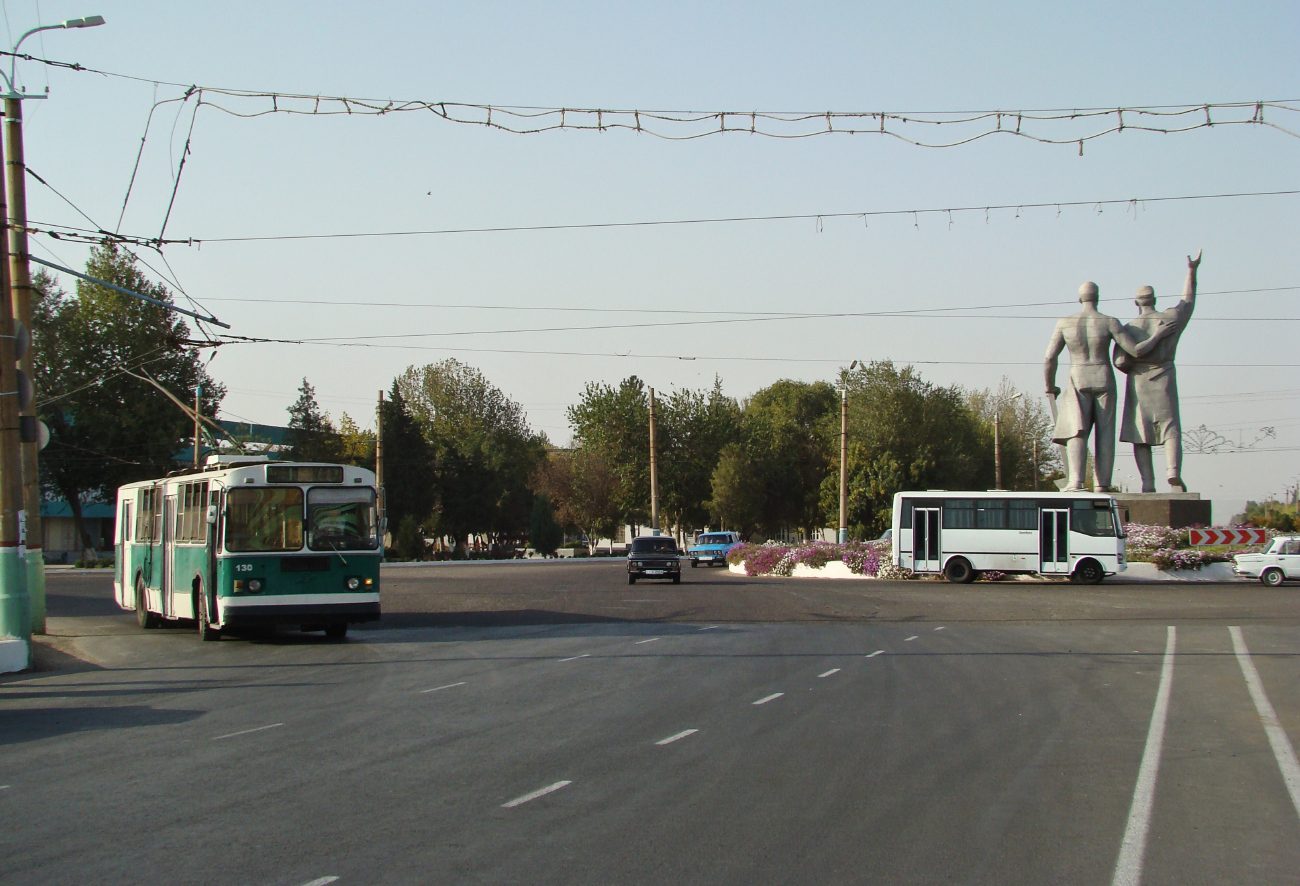 Алмалык, ЗиУ-682Г-012 [Г0А] № 130; Алмалык — Троллейбусные линии и инфраструктура