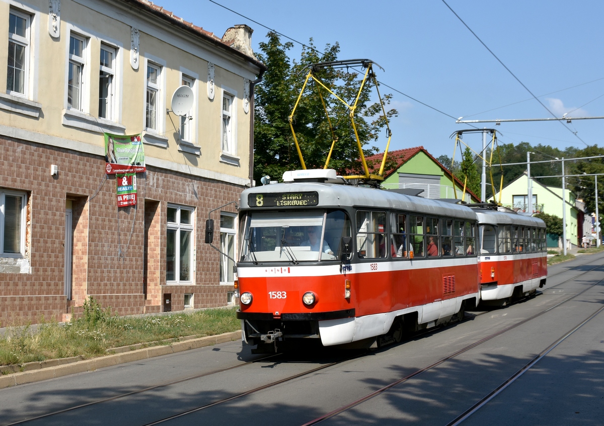 Brno, Tatra T3P № 1583