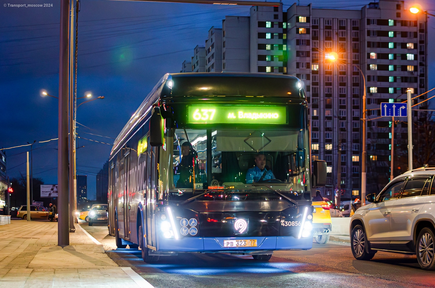 Москва, ЛиАЗ-6274 № 430856