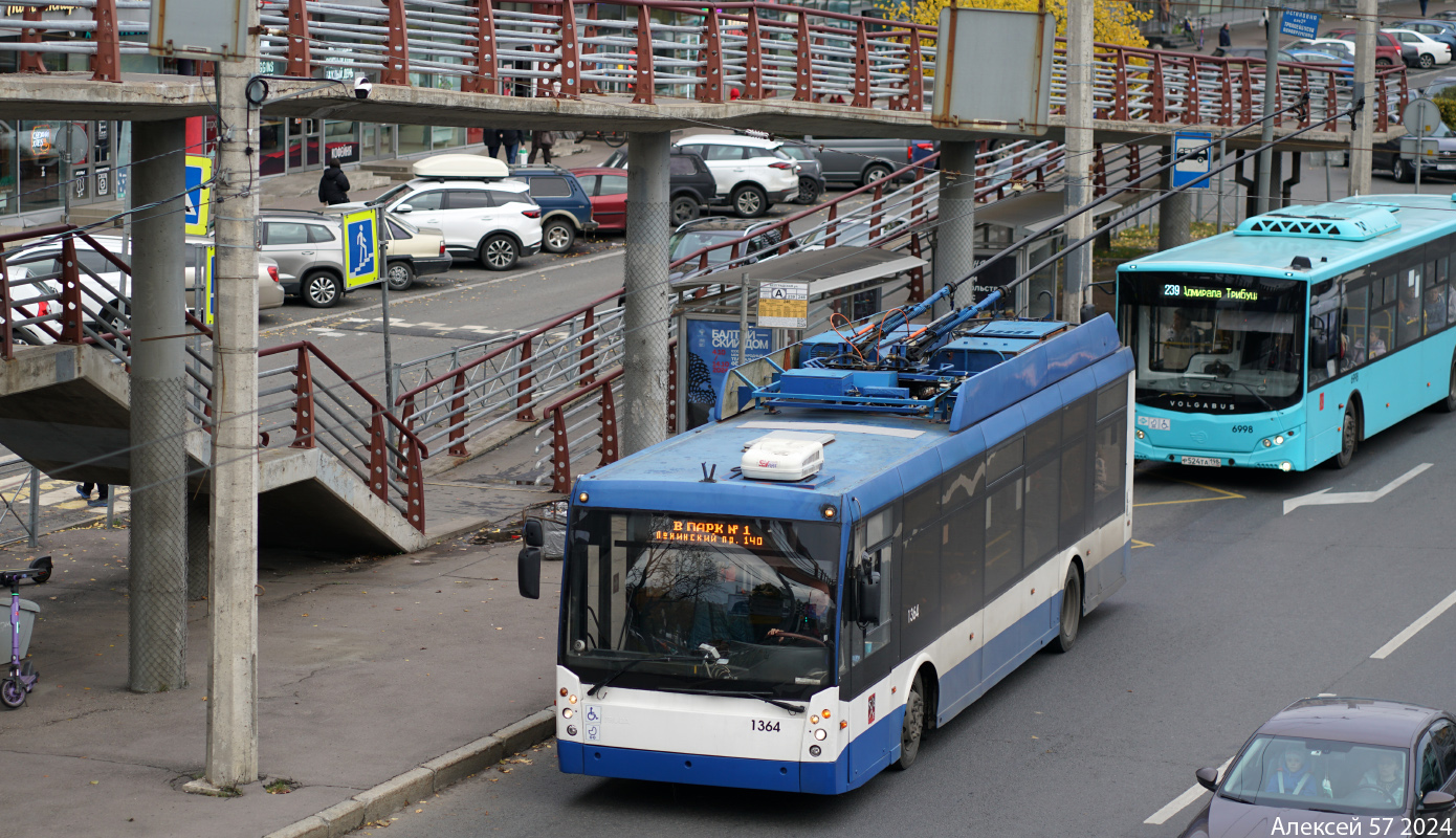 Санкт-Петербург, Тролза-5265.00 «Мегаполис» № 1364