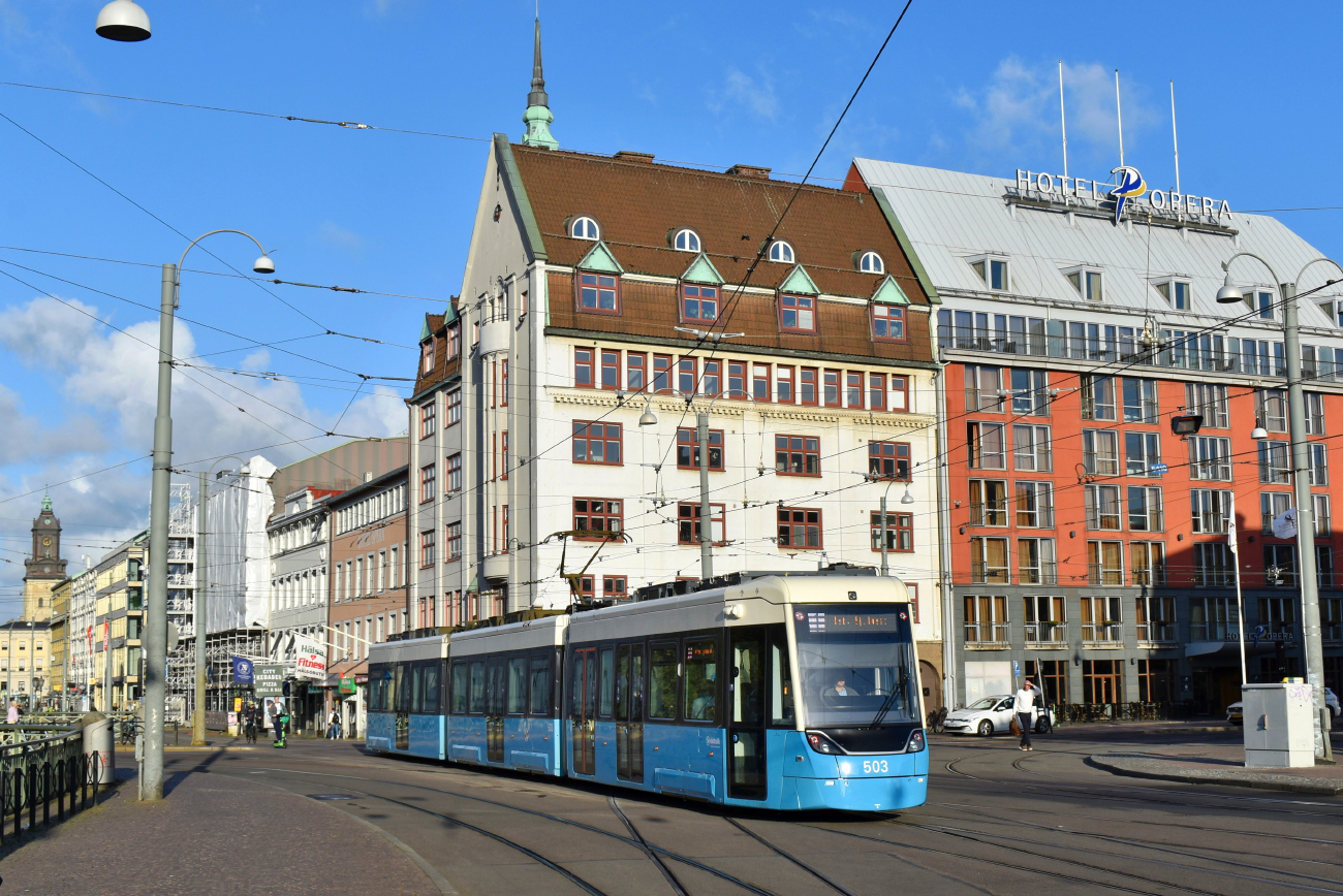 Гётеборг, Alstom M33A Flexity Göteborg № 503