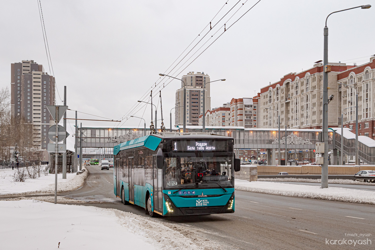 Казань, МАЗ-303Т22 № 1012